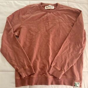 Mollusk Rust Crew Neck Comfort Sweatshirt